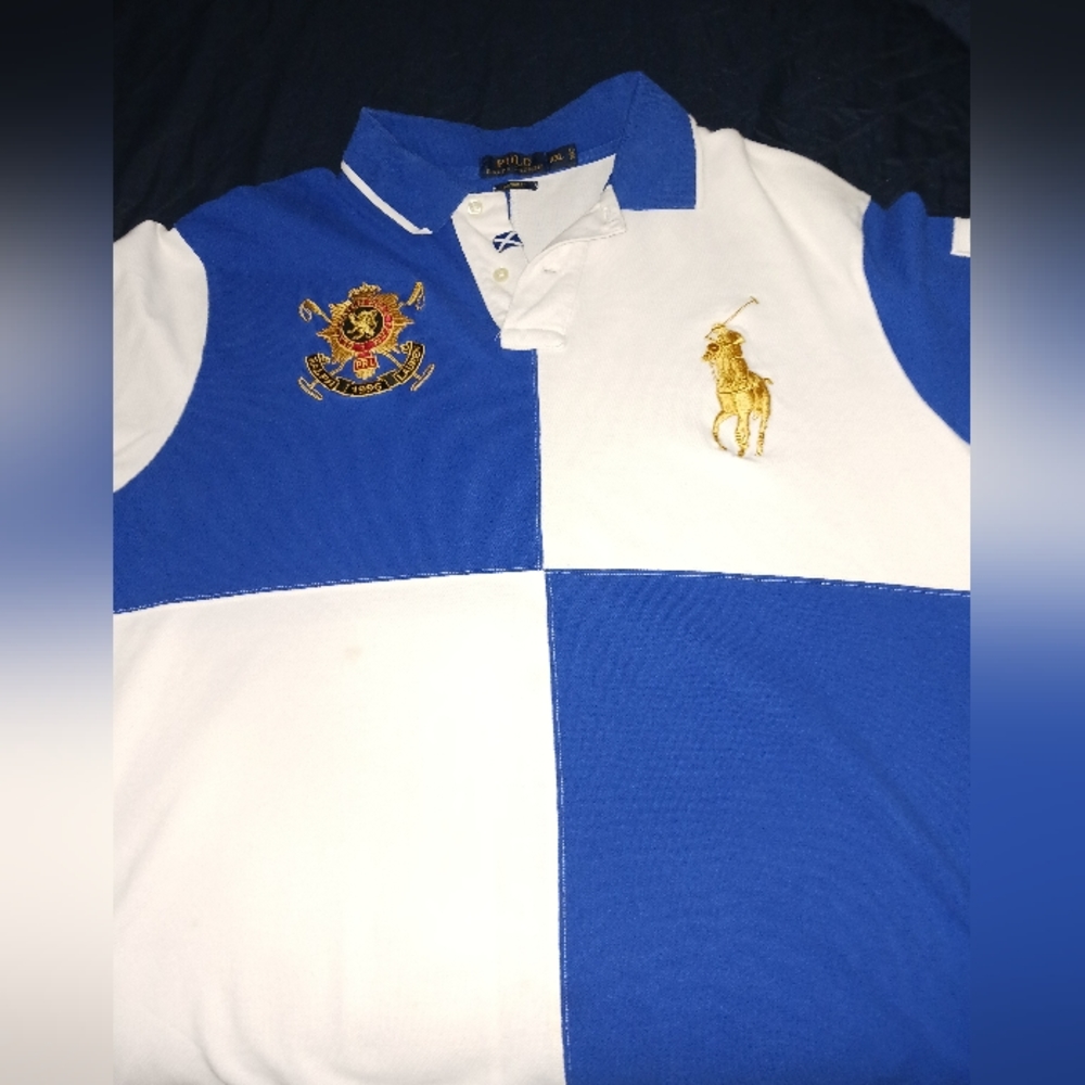 Polo black watch short sleeve rugby